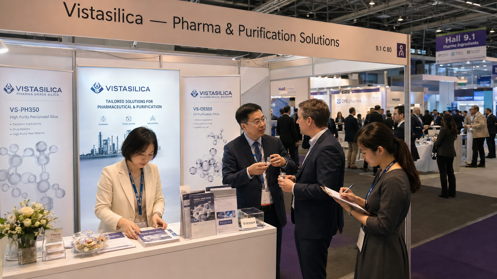 CPHI 2019 booth overview