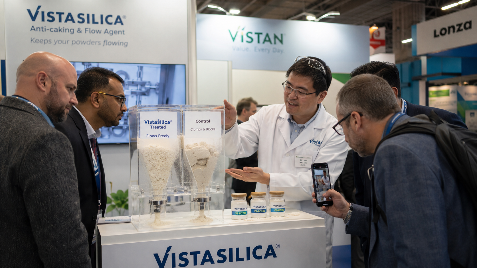 Fi Europe 2023 booth