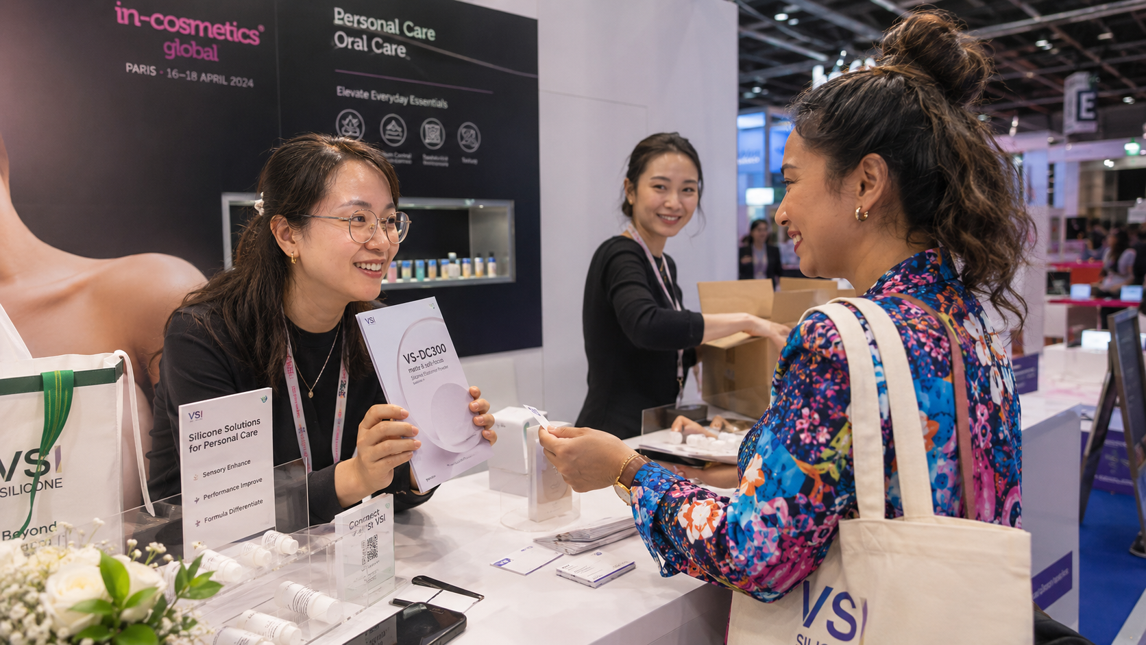 in-cosmetics 2024 networking