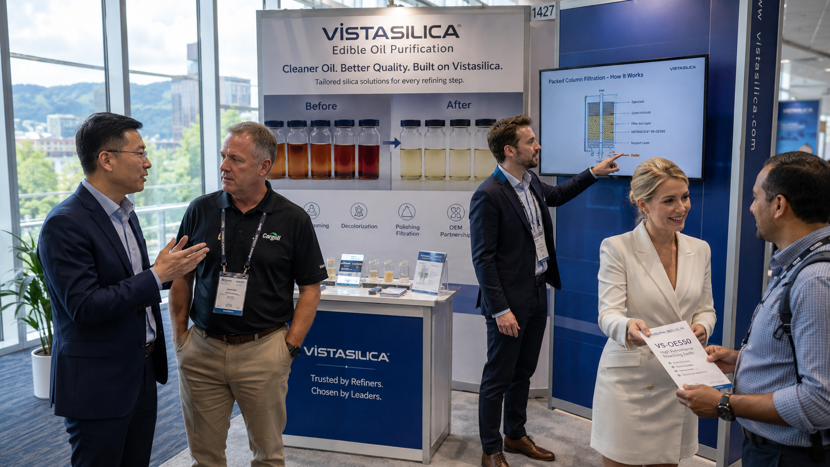 AOCS 2025 booth